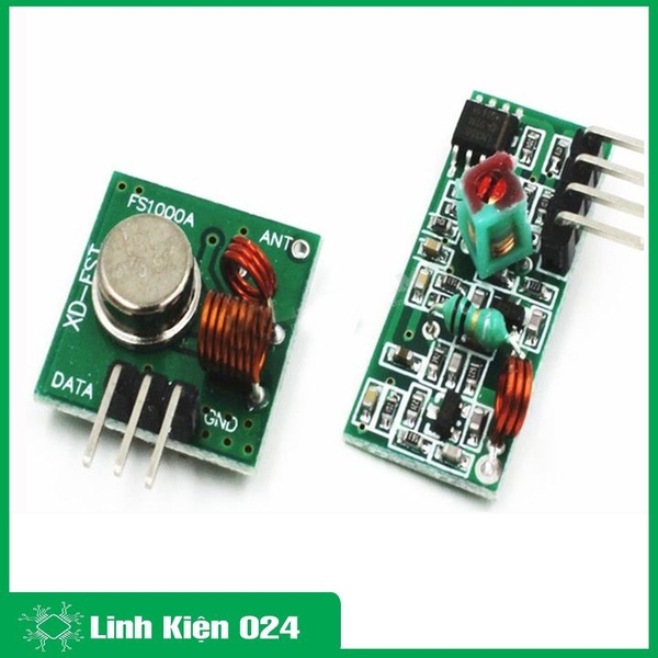 Module Thu Phát RF 433 (gồm 1 bộ thu và 1 bộ phát RF)k4e16