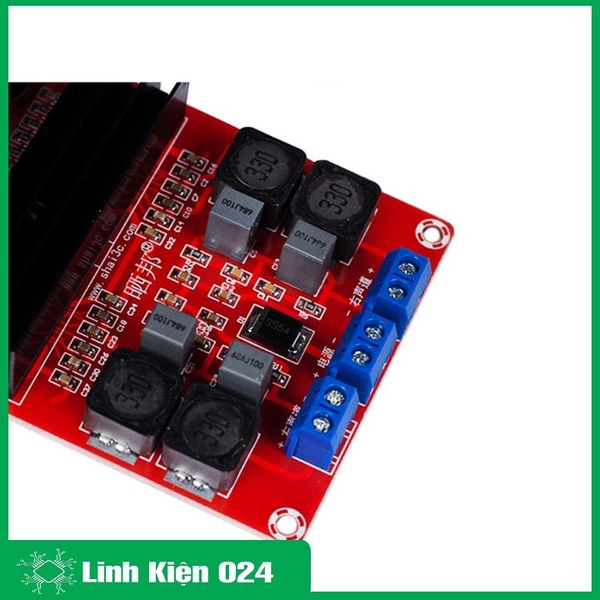 Module Khuếch Đại Âm Thanh TPA3116D2 HIFI 2.0 2*100W 12-24VDC 4-8 Ohms