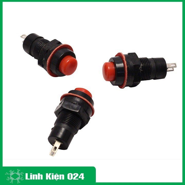 Bộ 5 Nút Nhấn Đề Vỏ Nhựa Không Giữ Trạng Thái