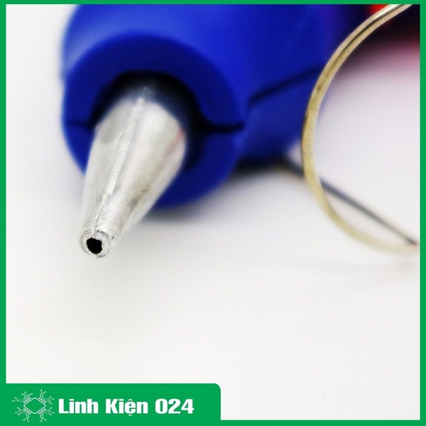 Súng Bắn Keo Nến 220VAC 60W - Tặng 5 Cây Keo Nến Đốt Lớn - Xanh