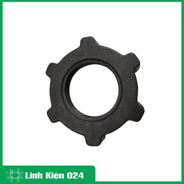 Khóa Lồng Đen 6 Cạnh