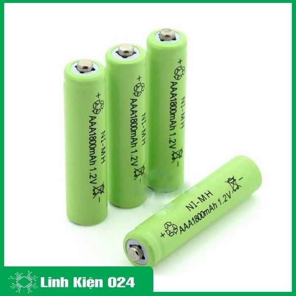Pin Sạc AAA 1.2V 1800mA (K2E15-2)
