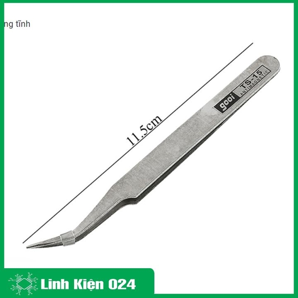Nhíp Kẹp Linh Kiện GOOi- Loại Cong