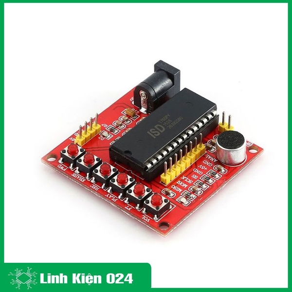 Module ISD1760 Thu Âm Thanh - Phát Âm Thanh 75s (k5c7)