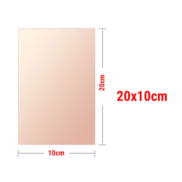 Phíp Đồng Thủy Tinh 1 Mặt 1.6mm Nhiều Kích Thước