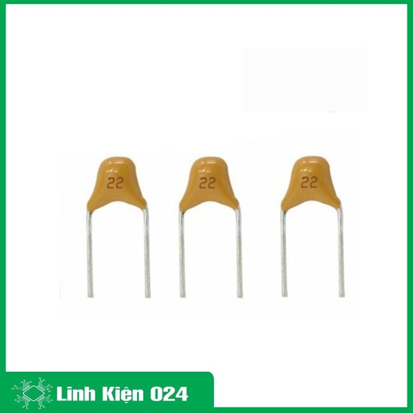 Gói 50 Con Tụ Gốm Vàng 50V Loại Tốt - 104 (0,1uf)