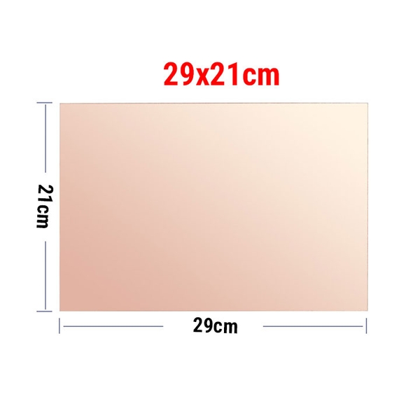 Phíp Đồng Thủy Tinh 1 Mặt 1.6mm Nhiều Kích Thước