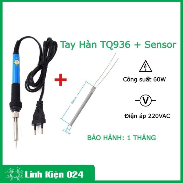 Combo Tay Hàn + Sensor Hàn TQ936 220V-60W