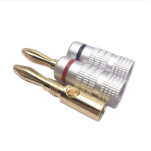 Jack Bắp Chuối Đồng Nguyên Chất 4mm Jack Kết Nối, Âm Thanh