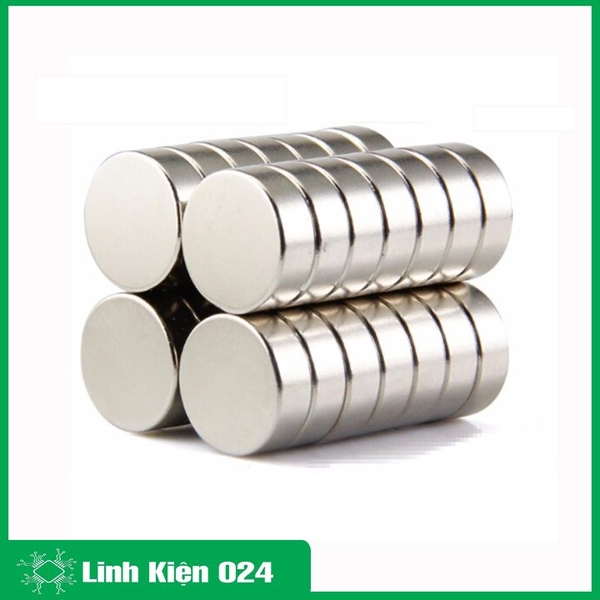 Bộ 3 Viên Nam Châm Đất Hiếm 10x3mm Không Lỗ ( Từ Tính Hút Cực Mạnh )