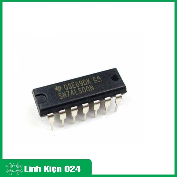 74LS00 Quad 2-input NAND Gate DIP14 (K9H15)