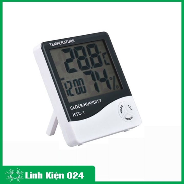 Đồng Hồ Đo Độ Ẩm - Nhiệt Độ HTC1
