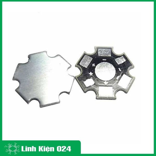 Bộ 3 Led Công Suất Siêu Sáng Sáng Trắng ( Tặng 3 Đế Tản Nhiệt - Chưa Hàn ) - 1W