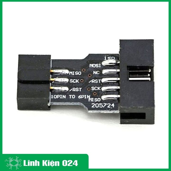 Socket Chuyển Đổi AVRISP / USBasp / STK500 10 Chân Ra 6 Chân (K2H9)