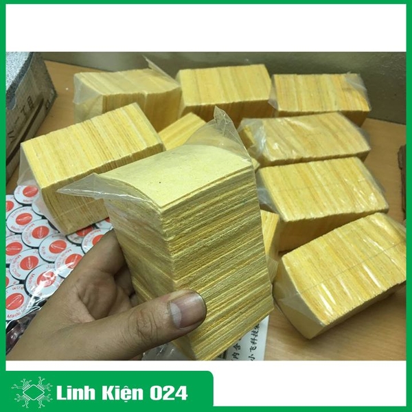 Bọt Biển Chùi Mỏ Hàn 8x8Cm Siêu Dầy Lau Mũi Hàn Cực Sạch