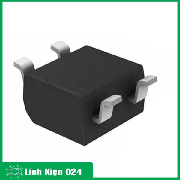 Diode Cầu 0.5A 600V SMD