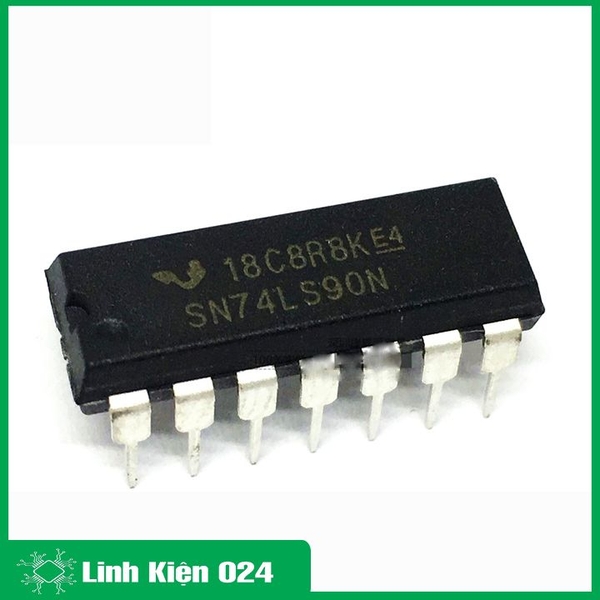 Đếm thập phân 74LS90 DIP14 (k9H19)