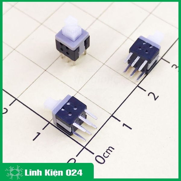 Nút Nhấn 6 Chân Không Giữ Trạng Thái (1 Nút)