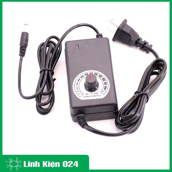 Adapter Điều Chỉnh Điện Áp 9-24VDC 1A (5.5x2.1)