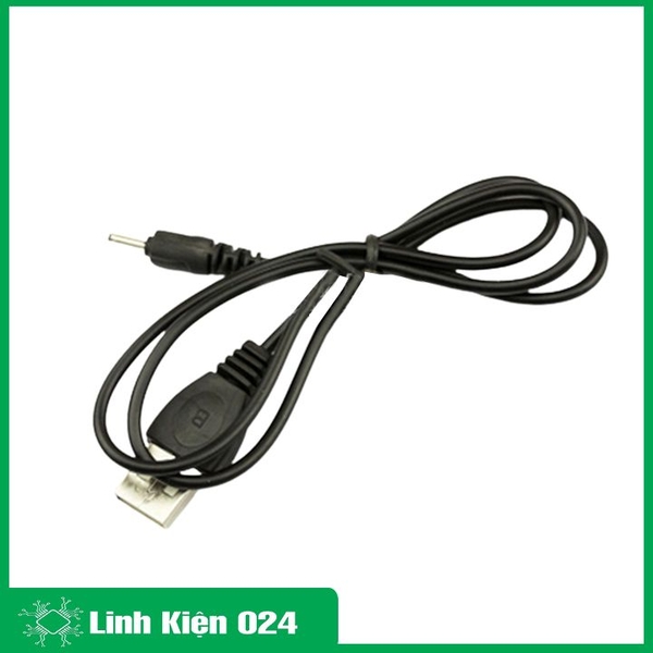 Dây Cáp Sạc USb 5VDC 2.0mm  Máy Rửa Mặt LACO LUXURY Chân Kim