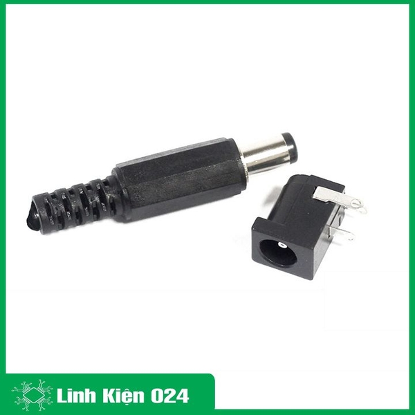 Bộ 10 Jack DC 5.5x2.1mm ( 5 Jack đực- 5 Jack cái )