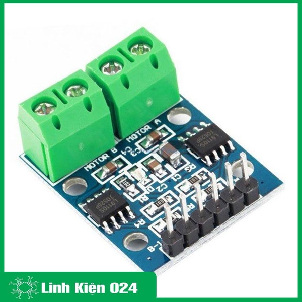 Module L9110 Mạch Cầu H-Điều Khiển Động Cơ 2.5V-12v 0.8A (K4C20)