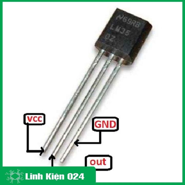 Cảm Biến Nhiệt Độ LM35( k9c9)