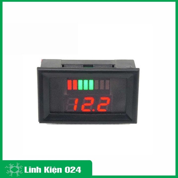Đồng Hồ Hiển Thị Điện Áp - Dung Lượng Pin, Acquy (12VDC, 24VDC)