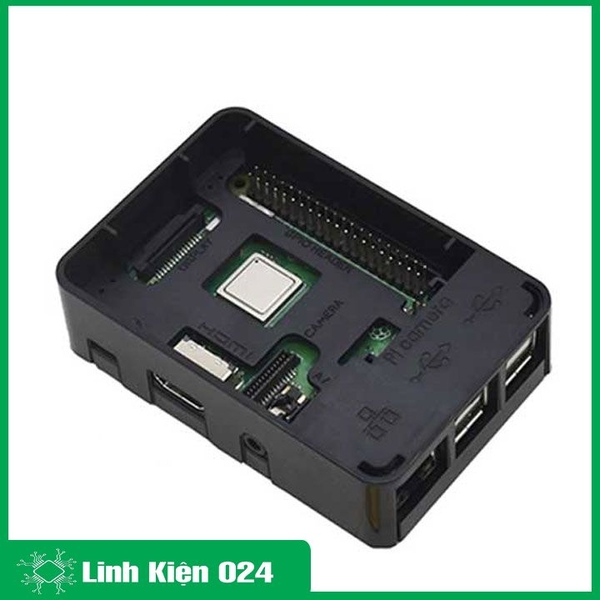 Vỏ Raspberry Pi 4B Màu Đen (K3K15)