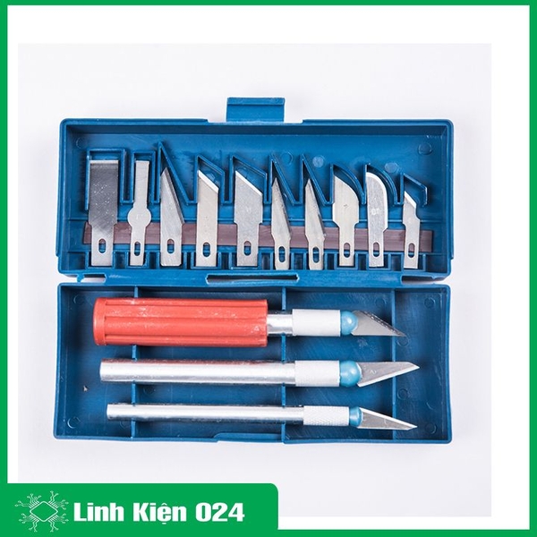 Hộp Dao Kĩ Thuật 13 Chi Tiết Dao Mổ Dao Đa Năng