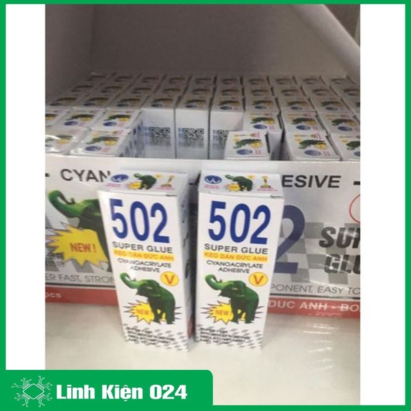Keo 502 Keo Dán Đa Năng Siêu Dính Con Voi  K502PH