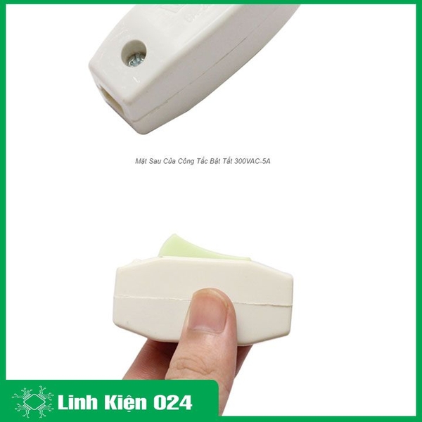 Công Tắc Bật Tắt 300VAC-5A
