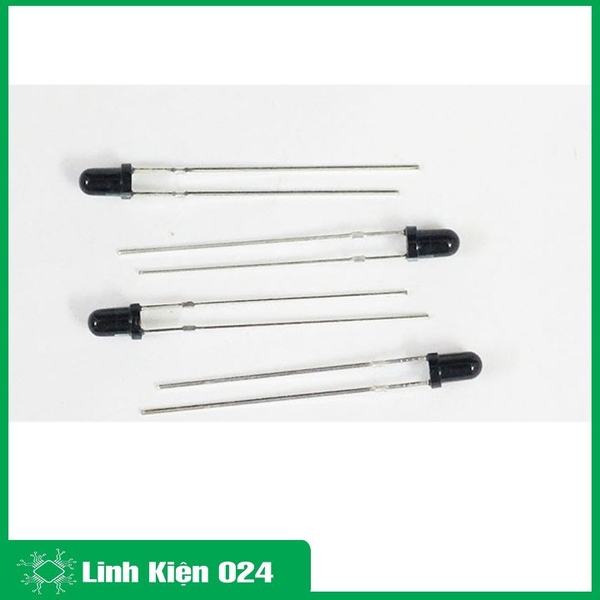 Bộ 20 Led Thu Hồng Ngoại 3mm (Đen)