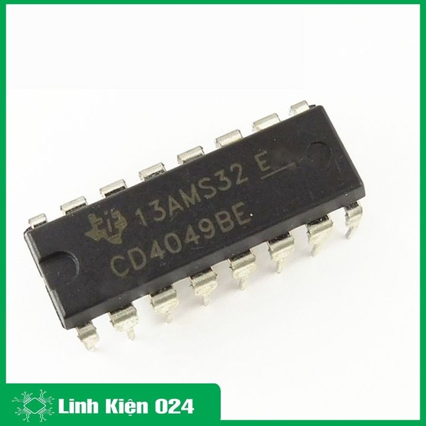 Chíp CD4049BE DIP16 (K9K14)
