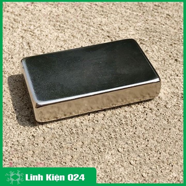 Nam Châm Đất Hiếm Chữ Nhật 50X30X10MM - 1 Viên