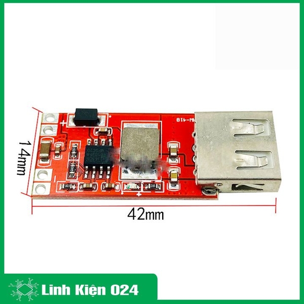 Module Hạ Áp Buck DC-DC 3A In 4.5 - 28VDC Out 5VDC 92% Đầu Ra USB (K2F3)