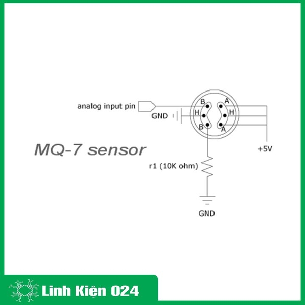 Cảm Biến Khí CO MQ7 (K3G20-4)
