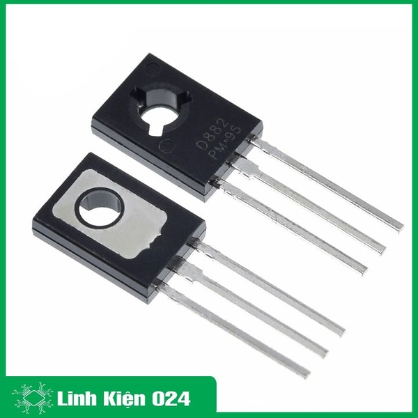 Gói 20 Con Transistor NPN D882 3A-40V Chân Cắm TO-126