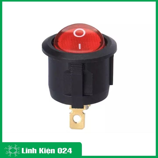 Công tắc bập bênh KCD1-105 Loại To 20mm - 3 Chiếc