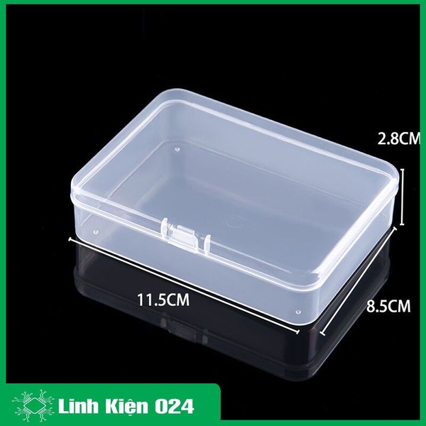 Hộp Nhựa Trong Suốt 11.5x8.5x2.85cm