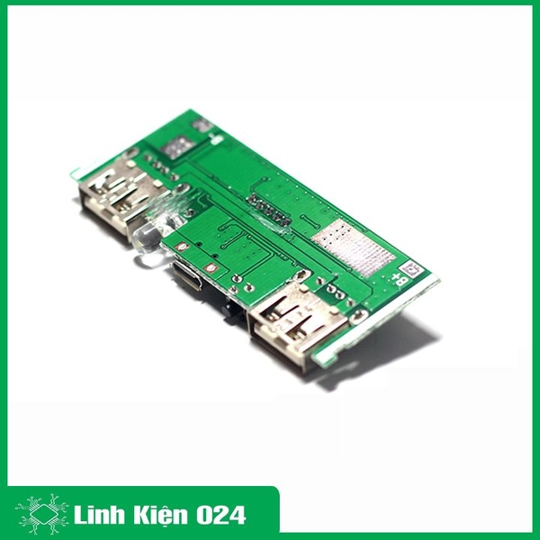 Module Sạc Pin Dự Phòng 18650 V3 2A Hiển Thị Led 7 Thanh (K2A3-2)