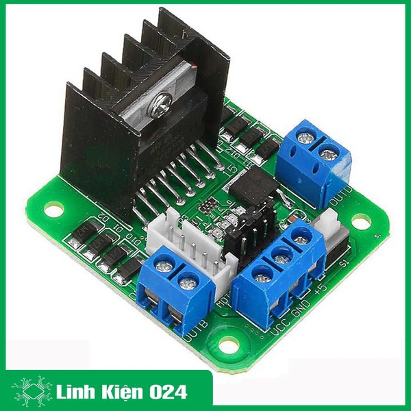 MODULE ĐIỀU KHIỂN ĐỘNG CƠ L298 XANH (K4B11)