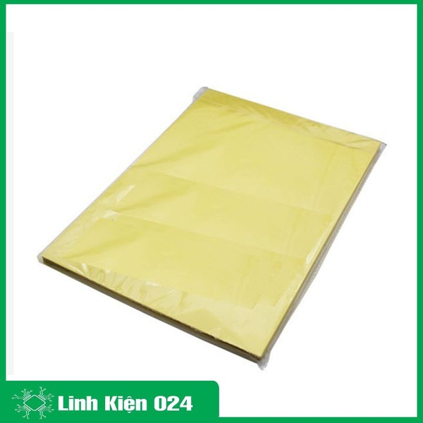 Bộ 10 Giấy In Nhiệt A4 Làm Mạch In Thủ Công