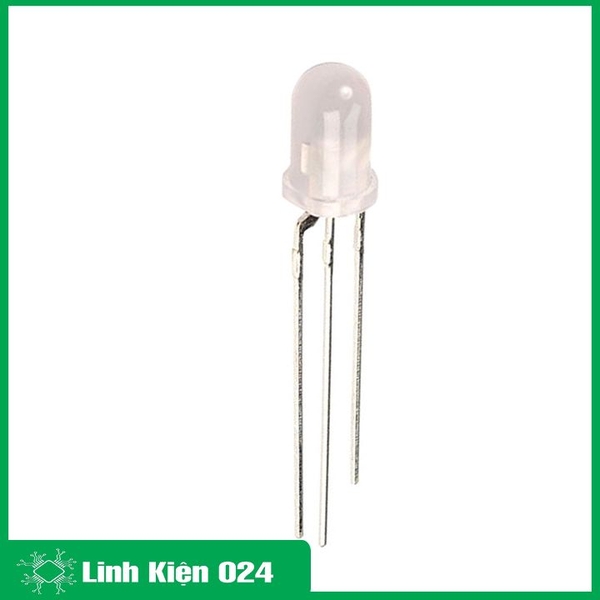 Led 2 Màu Đỏ-Xanh Lá 3 Chân Anot Chung (10 Con )