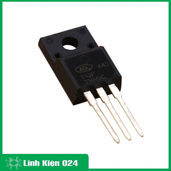 Mosfet 7N60 TO-220 7A 600V N-CH Nhỏ Gọn Tiện Lợi (K9C2)