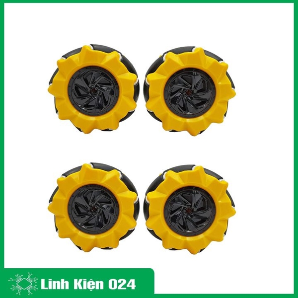 Bánh Xe Mecanum Omni Xe Thông Minh 80mm
