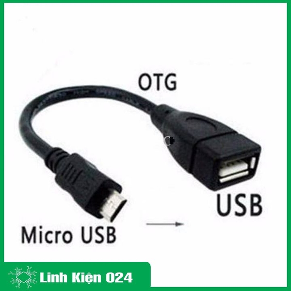 Cáp OTG USB Cái-MicroUSB ( Kết nối điện thoại với USB, Chuột, Tay Game... )