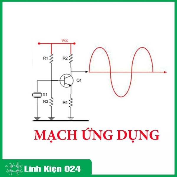 Thạch Anh 2 Chân Cắm