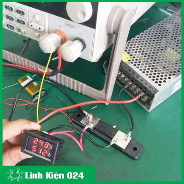 Module Đo Dòng Đo Áp 0-100V/50A Có Trở Shunt Đi Kèm (K2H3)