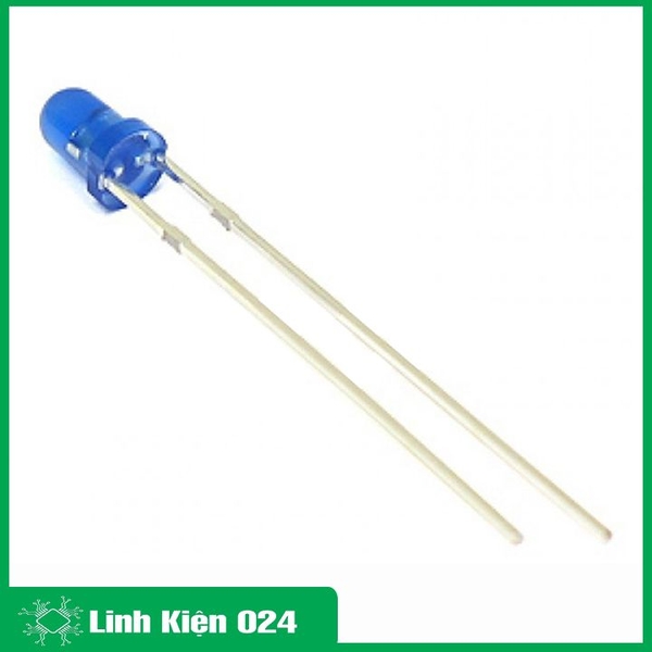 Gói 100 Con Led Phủ Màu 3mm - Màu Vàng